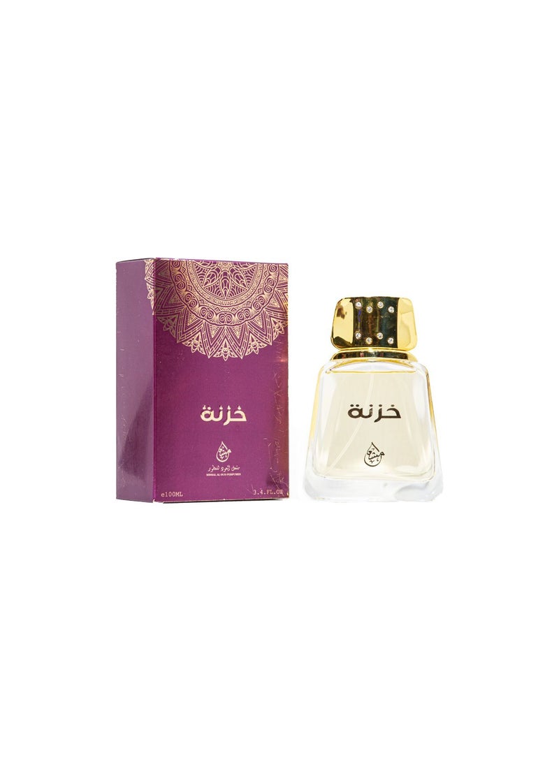 Mishal al oud Khazna Perfumes for Unisex, 100 ML - Image 1