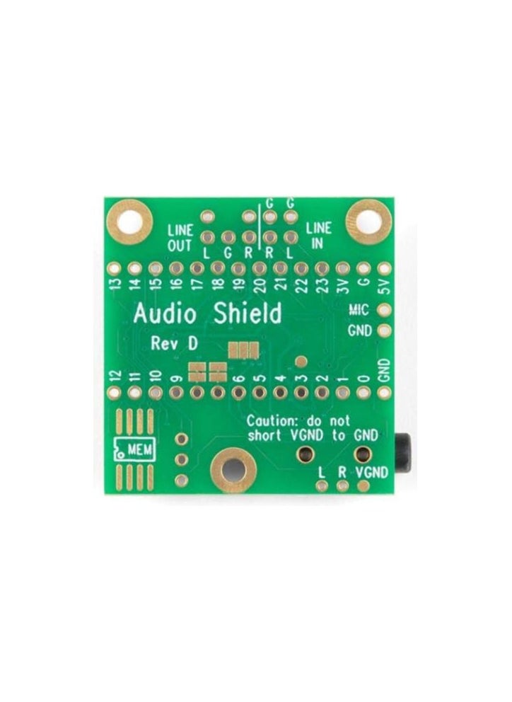 PJRC - Audio Shield for Teensy 4.x (Rev D) - Image 1