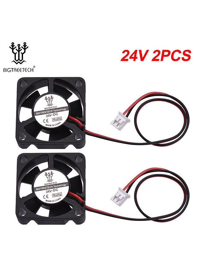Generic - 3D Printer Parts 12V 24V 3010 Cooling Fan 30x30x10mm 2-Pin Connector Small Brushless Fan Cooler - Image 1