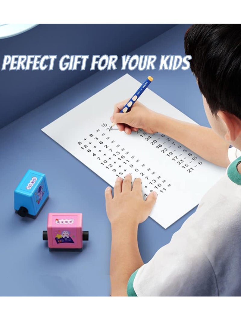 Digital Teaching Stamp for Preschool Math, Addition, Subtraction, Multiplication and Division Exercises within 100 for Kindergarten and Homeschool Supplies - Image 4