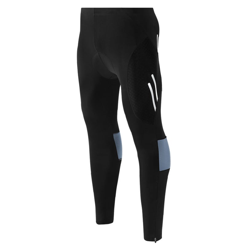 Riding Pants Men's Mountain Bike Pants with 3D Silicone Cushion Reflective Breathable Gradient Compression Riding Tights Cycling Pants - Image 1