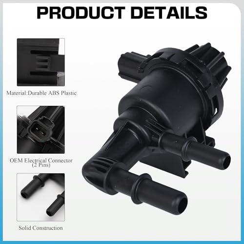 PANNUOSCS Vapor Canister Purge Valve 911-228 Compatible with 2007-2008 Ford F-150 Expedition/Lincoln Mark LT Navigator Evaporative Emissions Purge Solenoid Valve Replace# 4L3Z9C915AB 6L3Z9C915A - Image 3