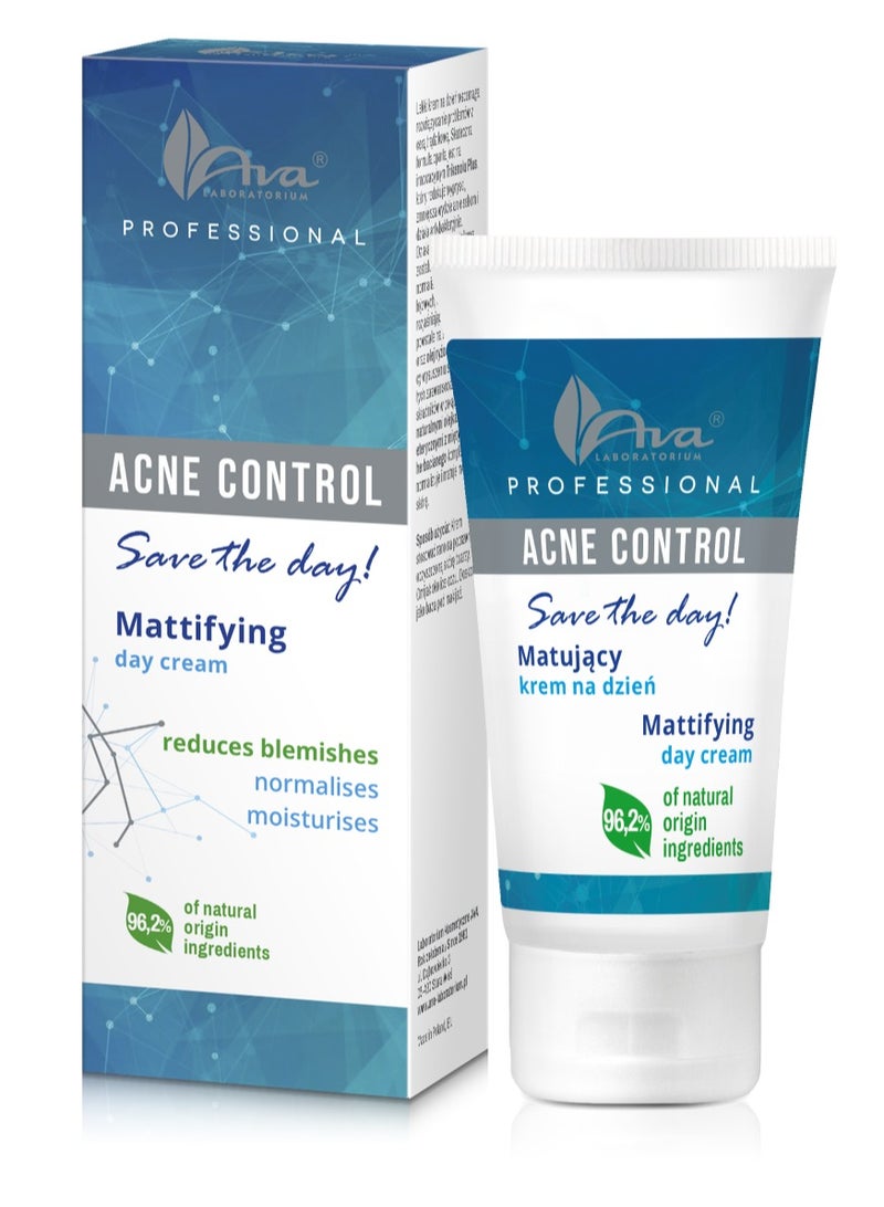 أفا اكني كنترول بروفيشنال كريم نهاري للتحكم في الدهون 50 مل - Image 1