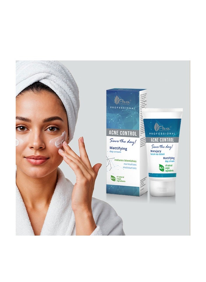 أفا اكني كنترول بروفيشنال كريم نهاري للتحكم في الدهون 50 مل - Image 2