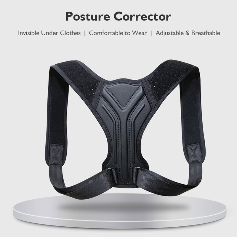 Invisible Adjustable Posture Corrector for Adult & Children Unisex Upper Back Brace Ease Pains on Back Shoulders Neck, XS - Image 2