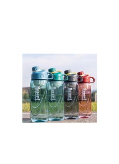 Spaceshoop Water Bottle, 1 Liter, Large Capacity, Direct Drinking, Leak Proof, Reusable, 33.8 fl oz (1000 ml), 850 ml, Portable, Convenient, Ultralight for Outdoor Climbing, Camping, Running, Gym  - Image 1