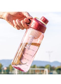Spaceshoop Water Bottle, 1 Liter, Large Capacity, Direct Drinking, Leak Proof, Reusable, 33.8 fl oz (1000 ml), 850 ml, Portable, Convenient, Ultralight for Outdoor Climbing, Camping, Running, Gym  - Image 2