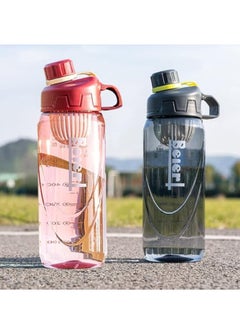Spaceshoop Water Bottle, 1 Liter, Large Capacity, Direct Drinking, Leak Proof, Reusable, 33.8 fl oz (1000 ml), 850 ml, Portable, Convenient, Ultralight for Outdoor Climbing, Camping, Running, Gym  - Image 4
