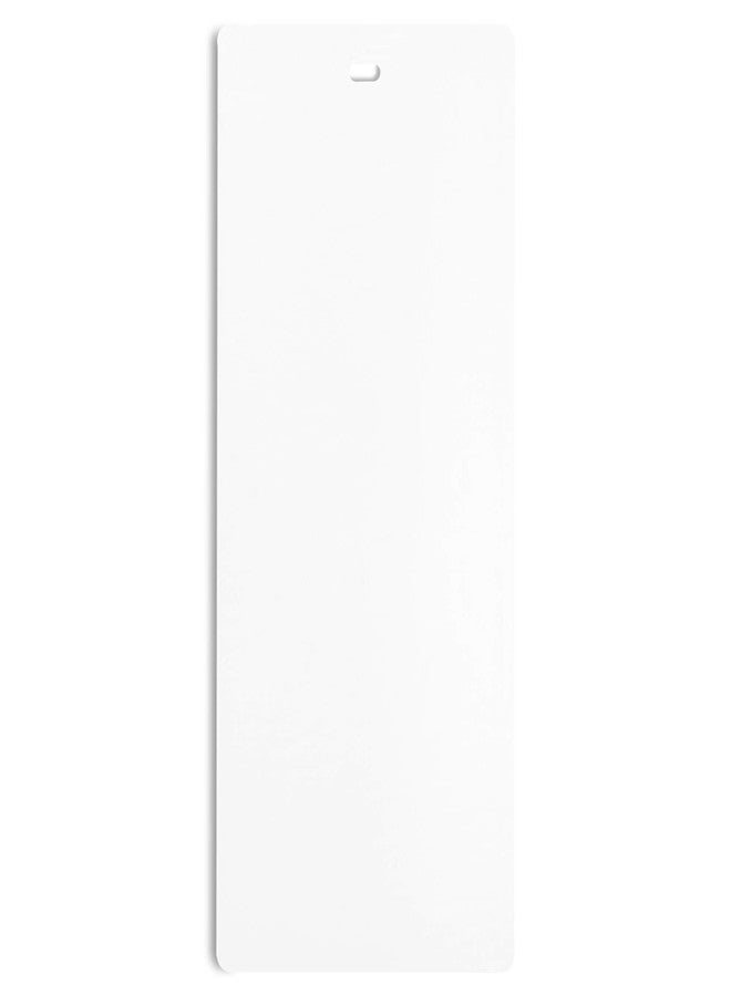 DALIX PVC Vertical Blind Replacement Slats Curved Smooth White 58.5 x 3.5 (10-Pack) Small Size - Image 3