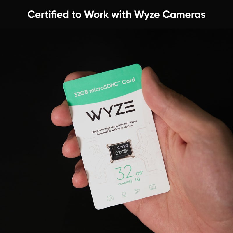 Wyze Expandable Storage 32GB MicroSDHC Card Class 10, Black - Image 2