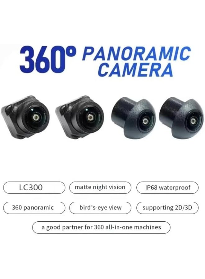 360 نظام مراقبة محيط السيارة بزاوية 360 درجة من CARVISION لتويوتا لاند كروزر LC200 (2016–2021)، دقة 1080P HD، مزود بـ 5D كاميرات متعددة العرض وشاشة عرض فورية مع وحدة تحكم باللون الأسود - Image 3