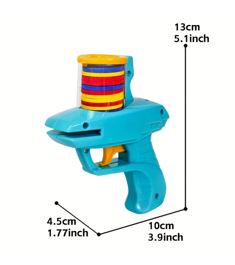 Handheld EVA Soft Spring Launcher For Kids Combat Game Deep Blue - Image 2