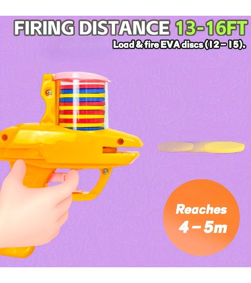 Handheld EVA Soft Spring Launcher For Kids Combat Game Deep Blue - Image 3