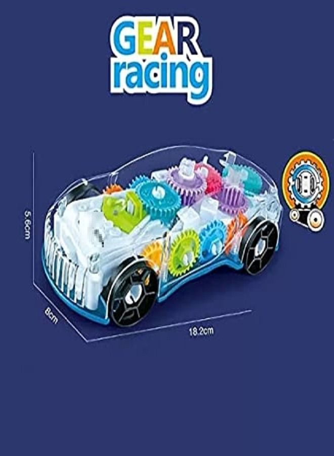 Toyland Gear Simulation Mechanical Car with Light and Sound - Image 3