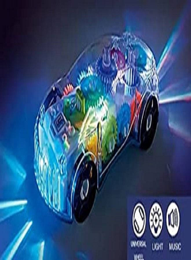 Toyland Gear Simulation Mechanical Car with Light and Sound - Image 4