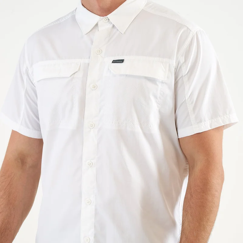Columbia White Men's Silver Ridge™ 2.0 Short Sleeve Shirt for Men | Best Price UAE