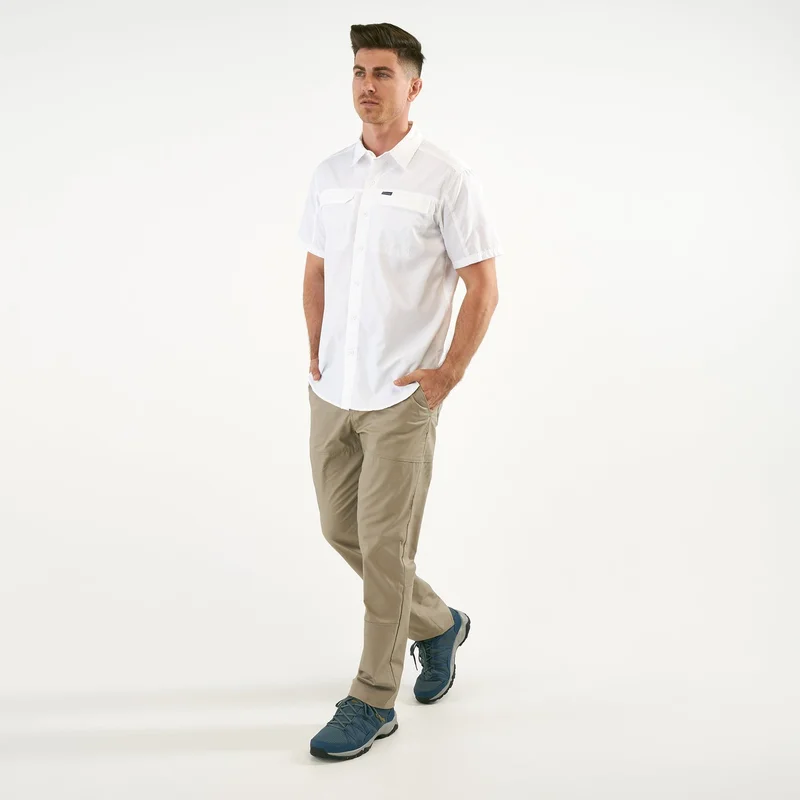 Columbia White Men's Silver Ridge™ 2.0 Short Sleeve Shirt for Men | Best Price UAE