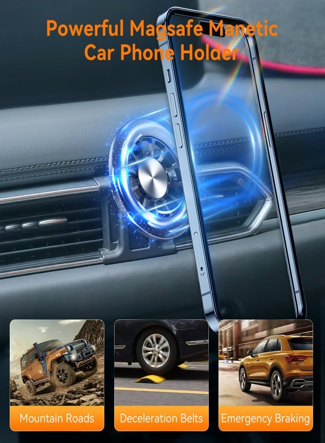Zchan Magnetic Phone Mount for Mazda CX-5 2017-2025,Hands Free Car Phone Holder for CX5,Compatible with iPhone 15 Pro max/14/13/12 Mag Safe Case and All Phones - Image 5