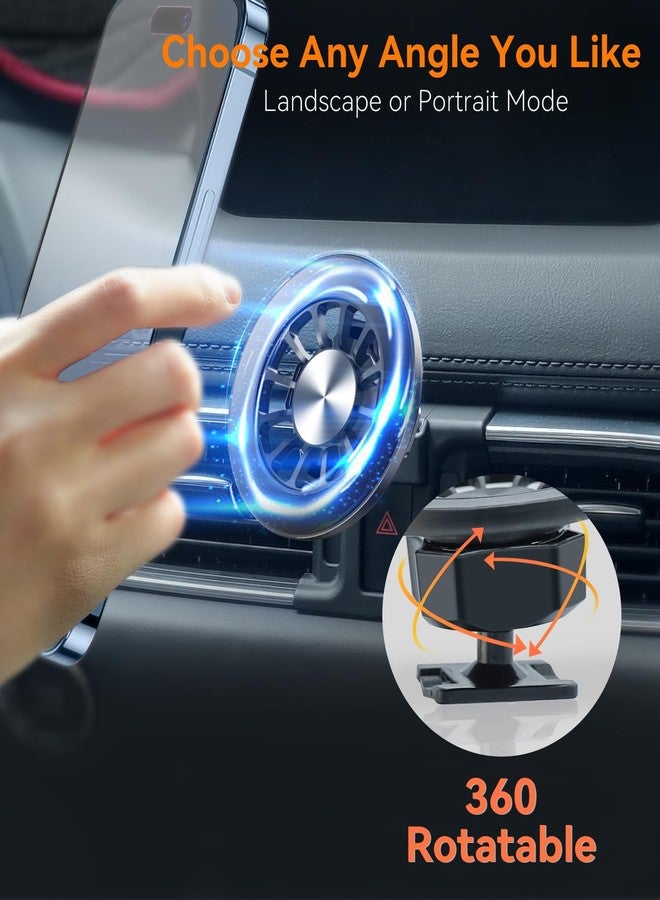 Zchan Magnetic Phone Mount for Mazda CX-5 2017-2025,Hands Free Car Phone Holder for CX5,Compatible with iPhone 15 Pro max/14/13/12 Mag Safe Case and All Phones - Image 3