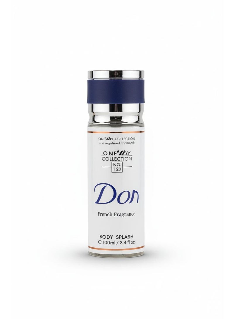 ONEWAY One Way Collection – Don Body Splash – 100ml - Image 1