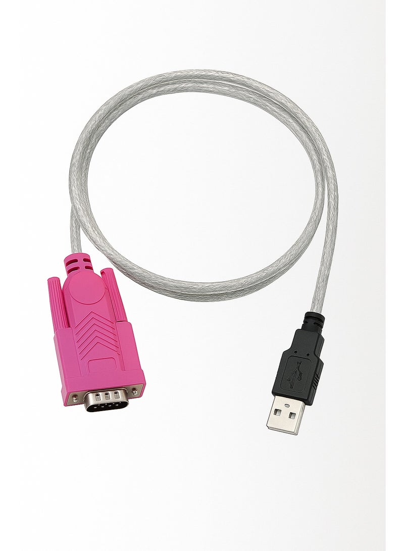 USB to RS232 1.5M Adapter Cable – Compatible with Windows 7, 10, Vista, XP, and 2000  - Image 3
