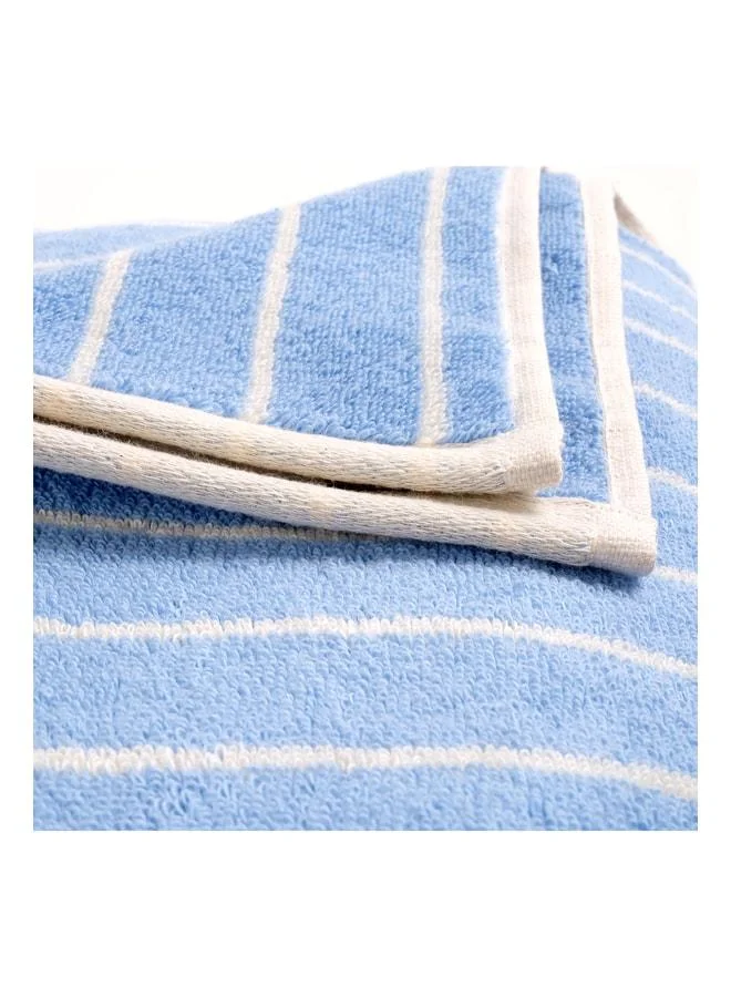Zsa Zsa Zsu  Solid Blue Bath Towel 90x150 cm  | Best Price UAE