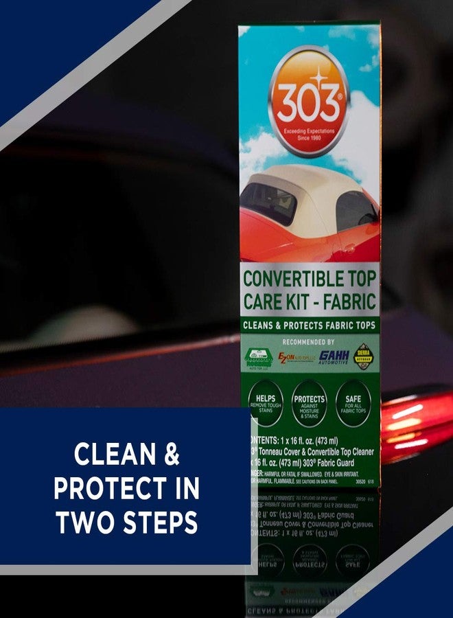 303 Products Convertible Fabric Top Cleaning and Care Kit - Cleans And Protects Fabric Tops - Includes Tonneau Cover And Convertible Top Cleaner 16 fl. oz. + Fabric Guard, (30520) - Image 3