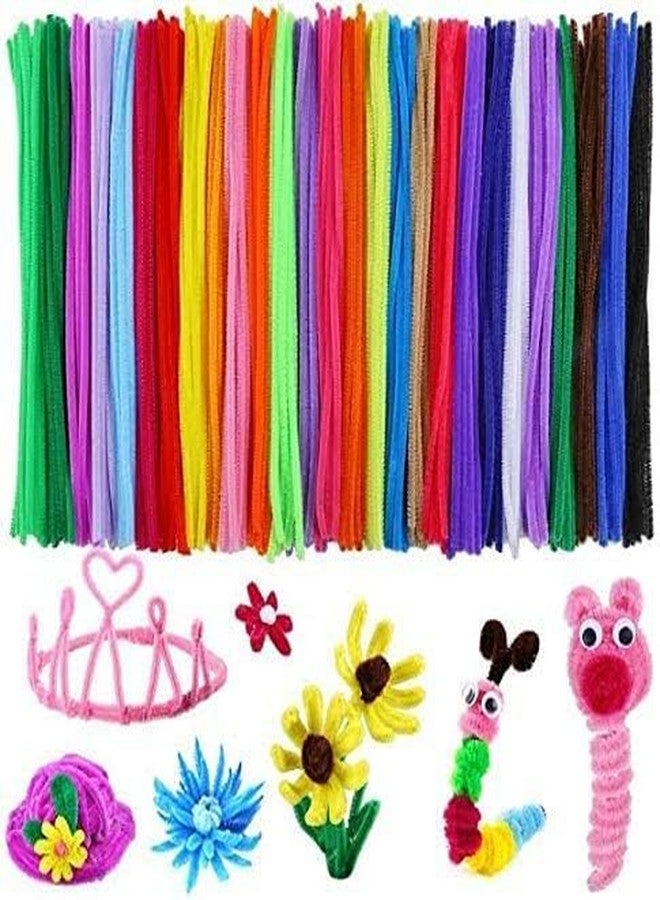 Aparonz Pipe Cleaners Craft,Chenille Stems for DIY Flowers, Limpia Pipas Fluffy Fuzzy Sticks for Gift Wrapping, Party Decorations (Regular+Pastel) - Image 5