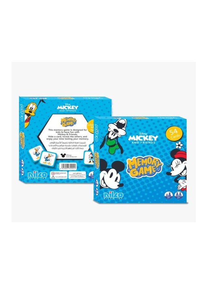 NILCO DISNEY MEMORY GAME MICKEY AND FRIENDS