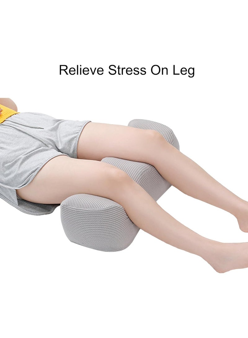 WALALLA Portable Ergonomic Semicircle Round Shape Knee Pillow, Leg Elevation Pillows, Support Knee Support Pillow for Side Sleepers Separates the Knees, Promote Sleeping, Blood Circulation - Image 5