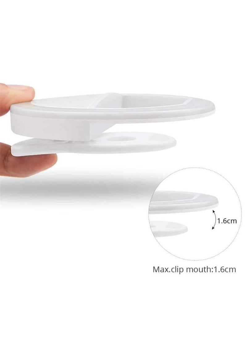 Selfie Ring Light , Rechargeable Portable Clip-On Phone LED Ring Light- 4 Colours Camera Light - Phone Photography Camera Selfie Light- Girls Make Up Ring Light (Pink 90mins) - Image 3