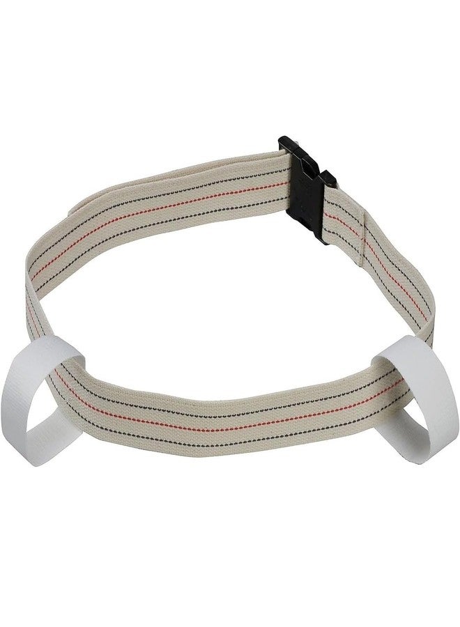 DMI Cotton Physical Therapy Gait Belt Transfer Belt with Handles, Quick Release, Adjustable, 50 Inches - Image 1