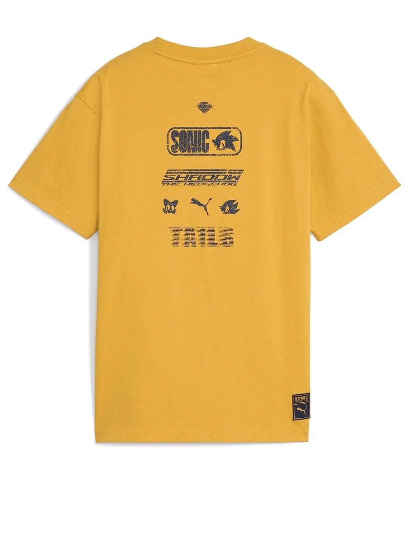 بوما تيشيرت برسومات مريحة من سونيك