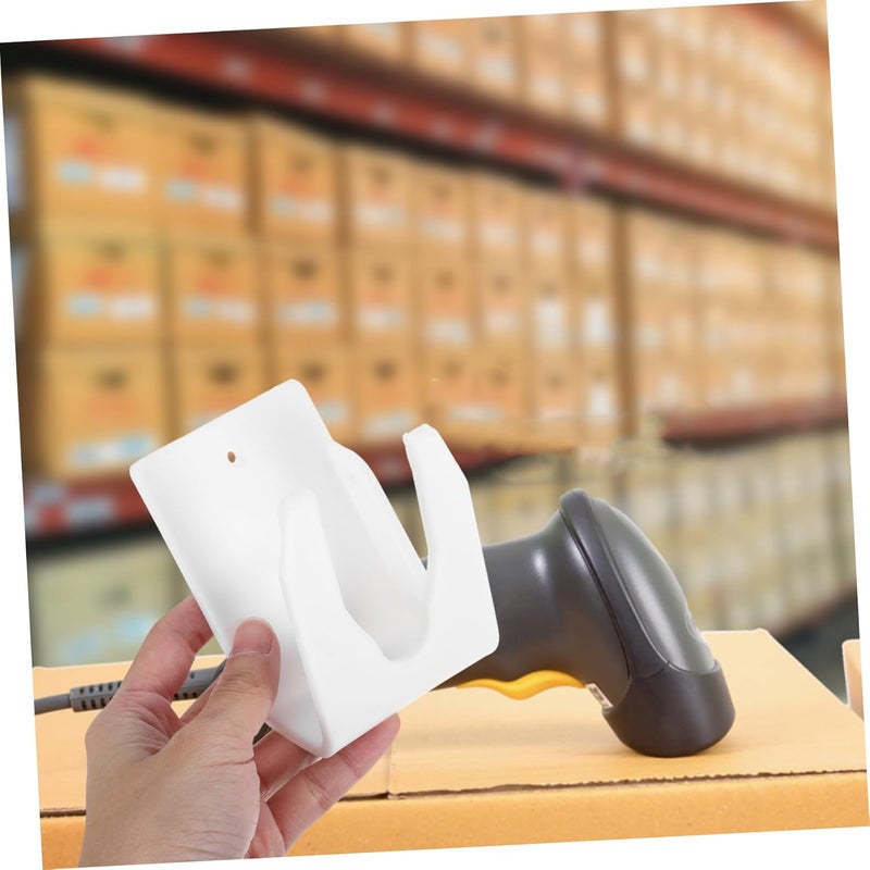 Angoily Barcode Scanner Holder Wall Mount Bracket for Models Construction Stable Installation Secure Support for Handheld for Office - Image 4