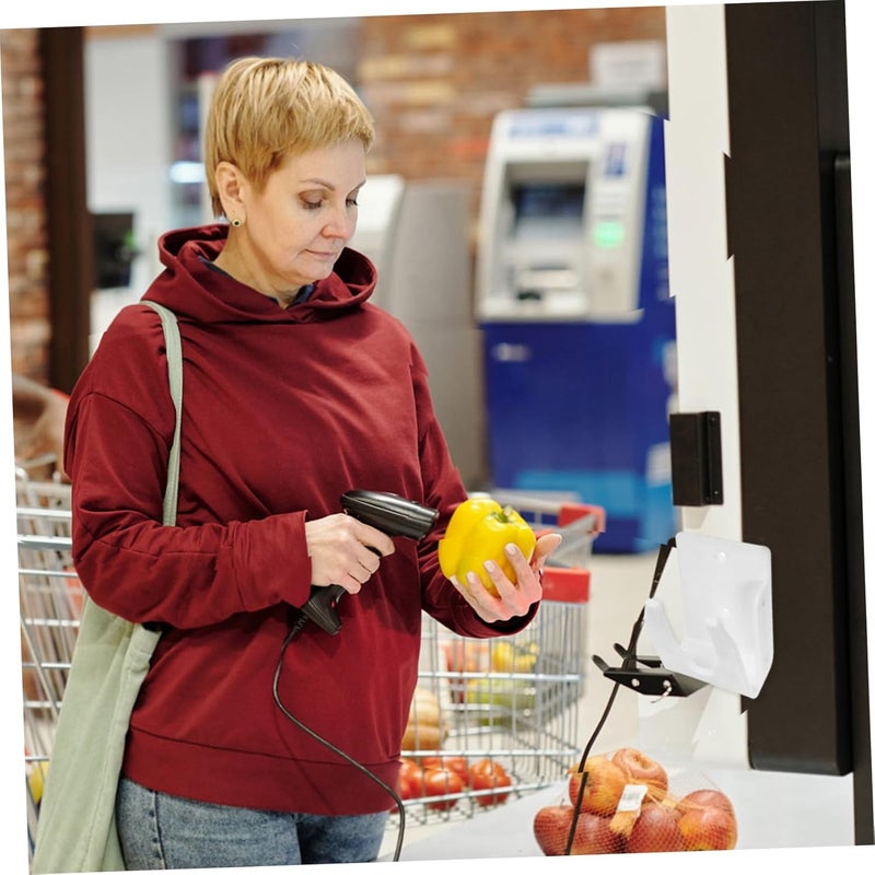 Angoily Barcode Scanner Holder Wall Mount Bracket for Models Construction Stable Installation Secure Support for Handheld for Office - Image 5