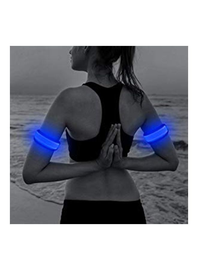 NIBEMINENT LED Glow Bracelet Blue 34x4centimeter - Image 4