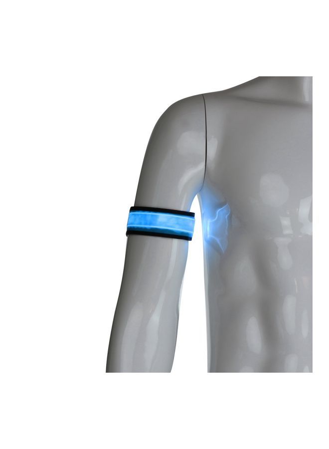NIBEMINENT LED Glow Bracelet Blue 34x4centimeter - Image 5