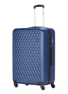 VIPTOUR ABS Hardside 3Pcs Trolley Luggage Set Spinner Wheels With Number Lock 20/24/28 Dark Blue  - Image 5