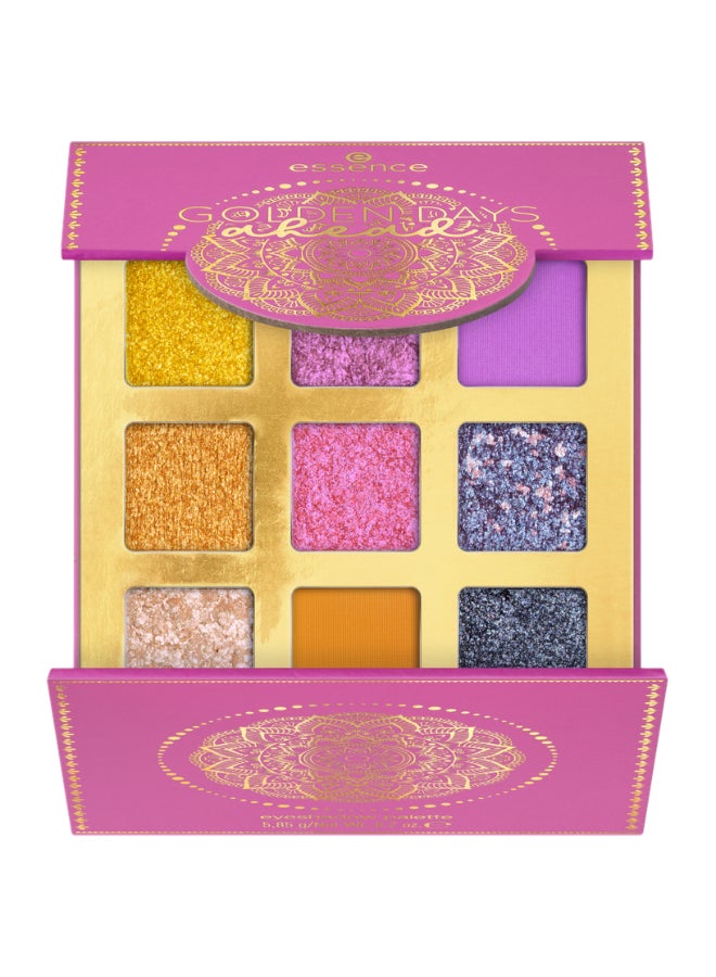 Essence Golden Days Ahead Eyeshadow Palette Livin' For Golden Drama - Image 1