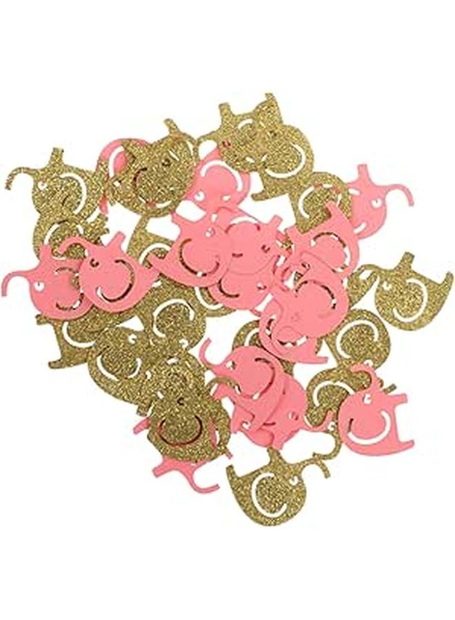 Cartoon Elephant Confetti For Baby Shower Decorations DIY Party Table Decoration - Image 1
