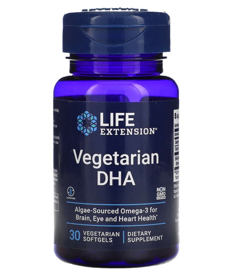 Vegetarian DHA 30 Vegetarian Softgels (200 mg per Softgel)