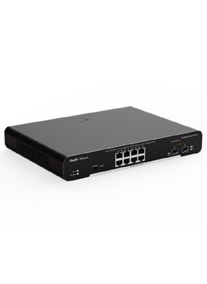Ruijie REYEE RG-NBS3100-8GT2SFP-P, 10-Port Gigabit Layer 2 Cloud Managed PoE Switch  - Image 3