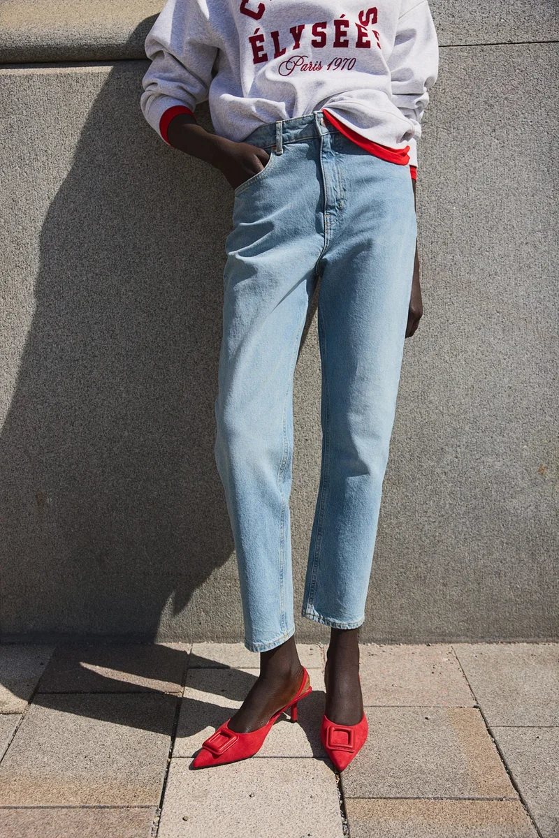 H&M Slim Mom High Ankle Jeans