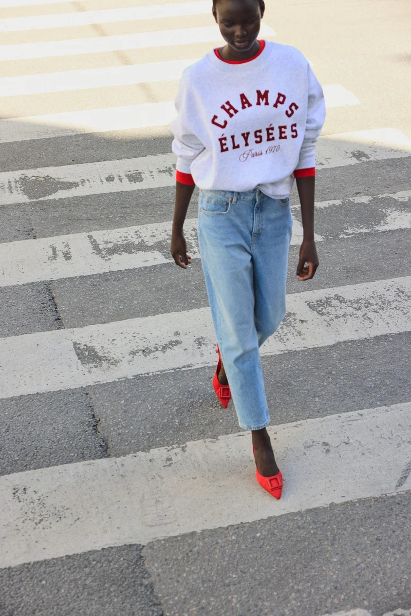H&M Slim Mom High Ankle Jeans