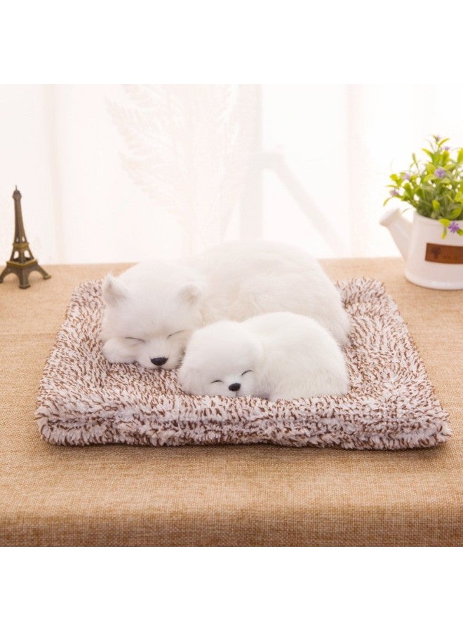 Car Decoration Simulation Cat Dog Doll Plush Toy Children's Cognitive Birthday Gift Home Decoration Model-Color:Bamboo Charcoal Mini Charlie - Image 4