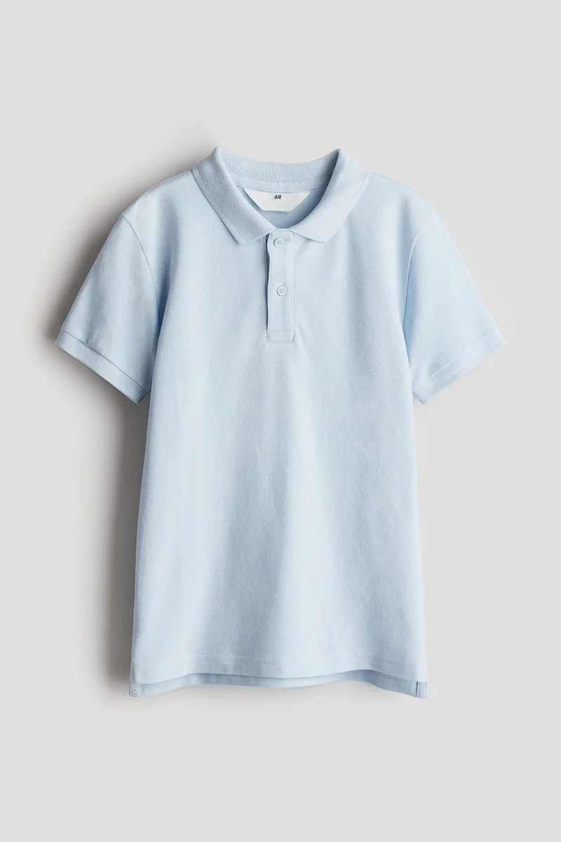 H&M Cotton piqué polo shirt