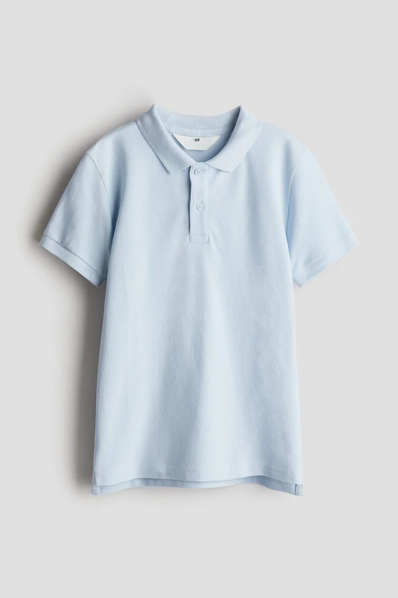 H&M Cotton piqué polo shirt