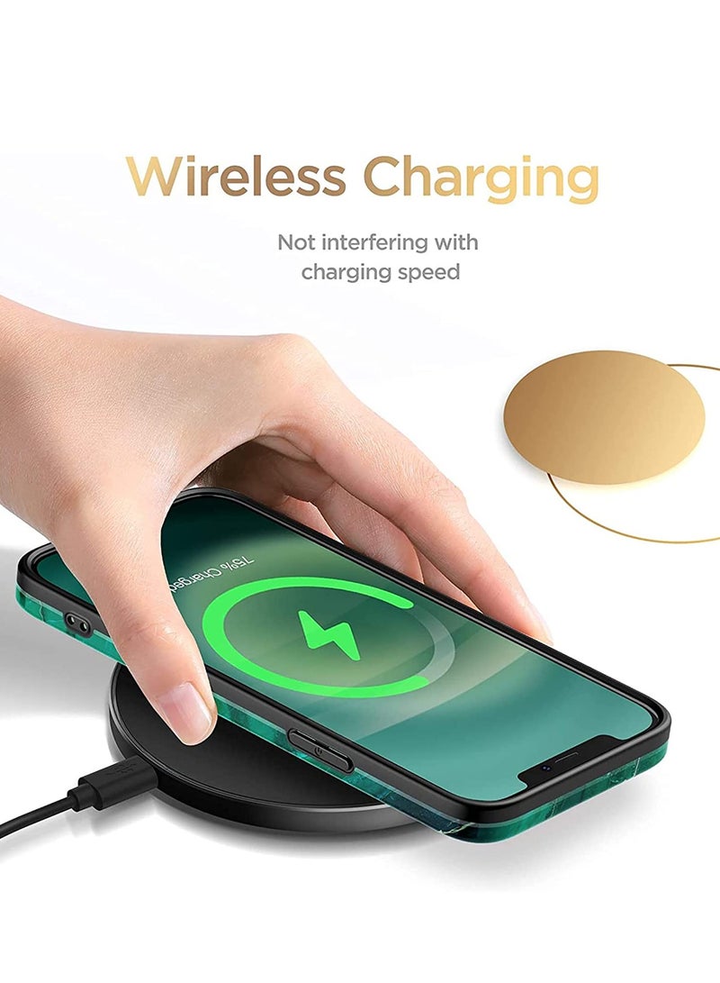 SOLARAE Series of Protective Cases Are Compatible with for iPhone 12 Pro 6.1”2020, Thin Glossy Soft Marble Shock-Proof And Scratch-Proof Mobile Phone Case - Image 3