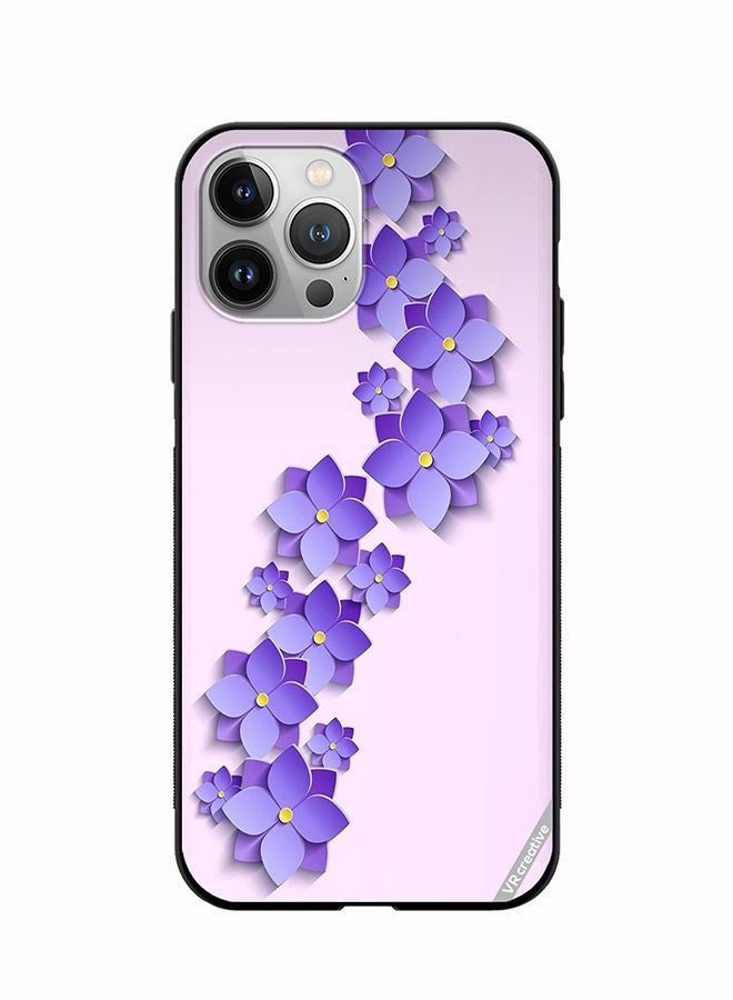 VR CREATIVE Protective Case Cover For Apple iPhone 11 Pro Max Flower Design Multicolour - Image 1