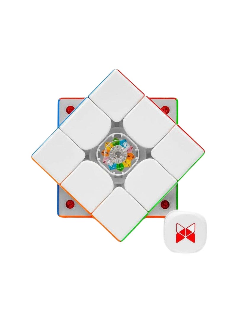 QiYi X-Man Tornado V4 Flagship 3x3 Magnetic Speed Cube – Adjustable Professional Competition Cube - Image 2
